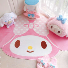 Load image into Gallery viewer, 100x150CM Cartoon Saniro My Melody Carpet Kawaii Home Soft Fur Rugs Children Girls Bedroom Living Room Floor Mat Doormat Decor