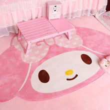 Load image into Gallery viewer, 100x150CM Cartoon Saniro My Melody Carpet Kawaii Home Soft Fur Rugs Children Girls Bedroom Living Room Floor Mat Doormat Decor