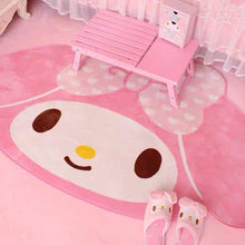 Load image into Gallery viewer, 100x150CM Cartoon Saniro My Melody Carpet Kawaii Home Soft Fur Rugs Children Girls Bedroom Living Room Floor Mat Doormat Decor