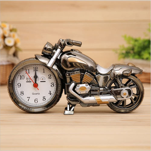 Vintage Motorcycle Alarm Clock