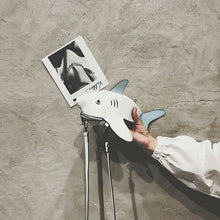 Load image into Gallery viewer, Cute Shark Crossbody Bag