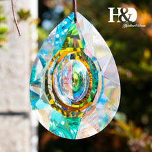 Load image into Gallery viewer, Hanging Crystal Prism Suncatcher