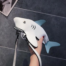 Load image into Gallery viewer, Cute Shark Crossbody Bag