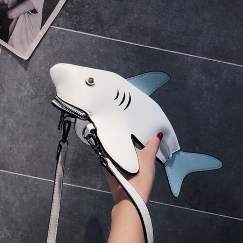 Cute Shark Crossbody Bag